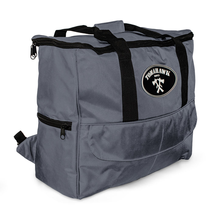 Gray Square Rope Bag