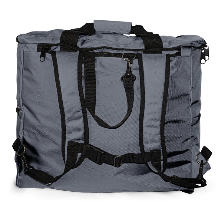 Gray Square Rope Bag