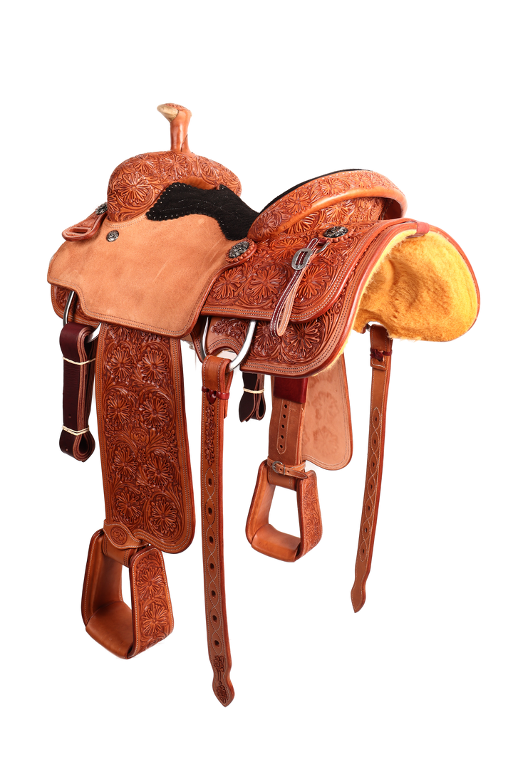 Saddle 14.5 MTM 7/8 Tooled