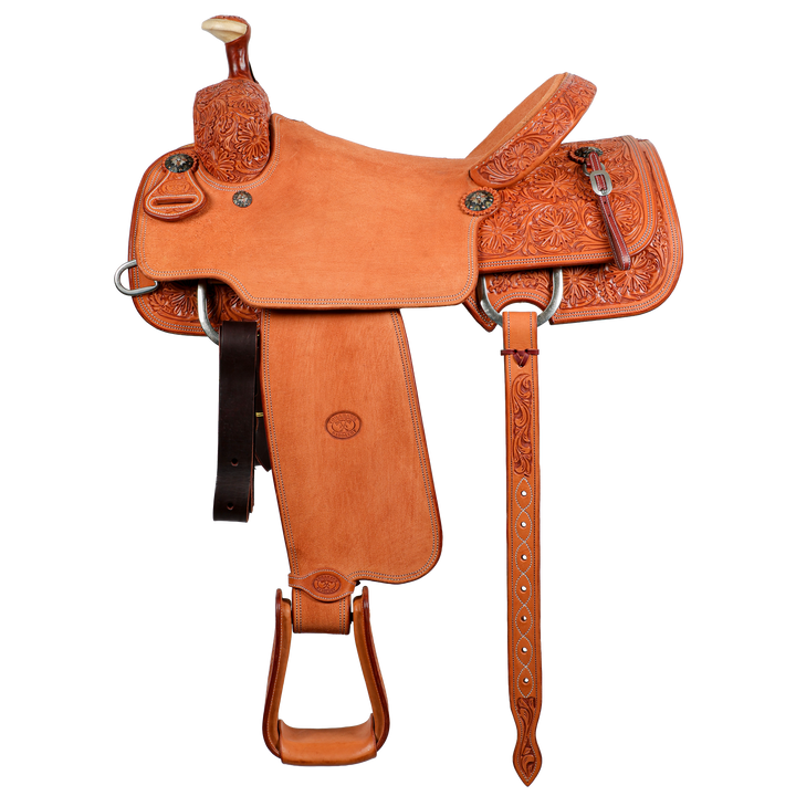 Saddle 15.3/4 BH 3/4 TOOLED