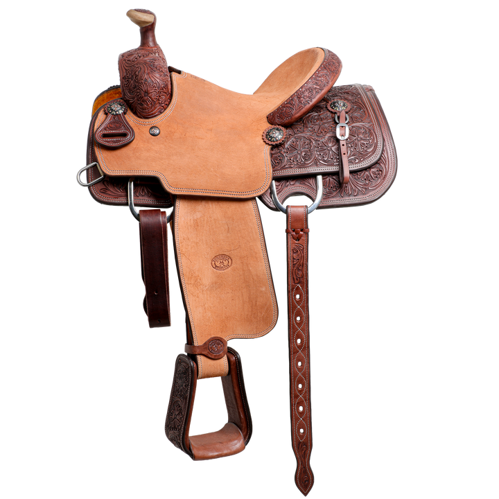 Saddle 13.5 OLIN YOUNG 3/4 TOOLED