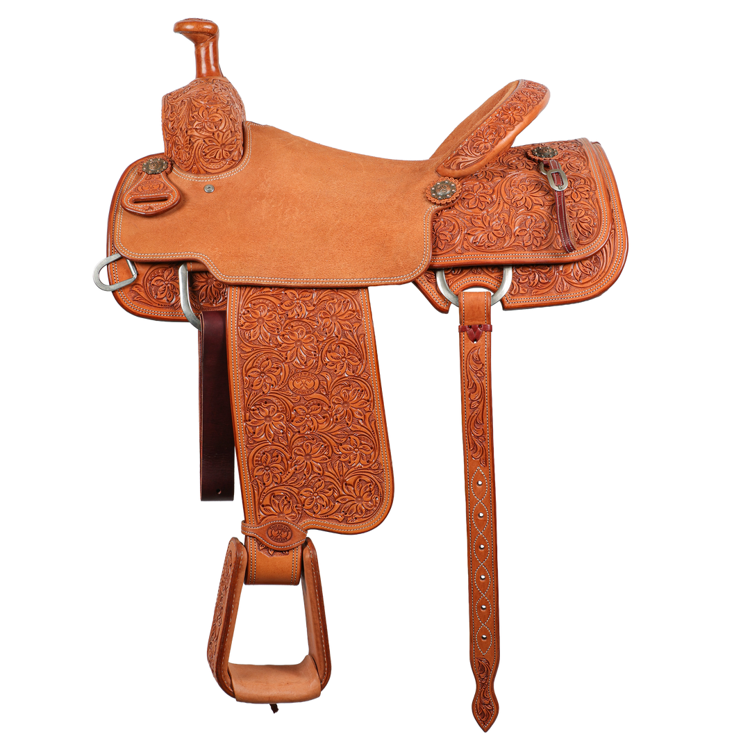 Saddle 16 OLIN YOUNG 7/8 TOOLED