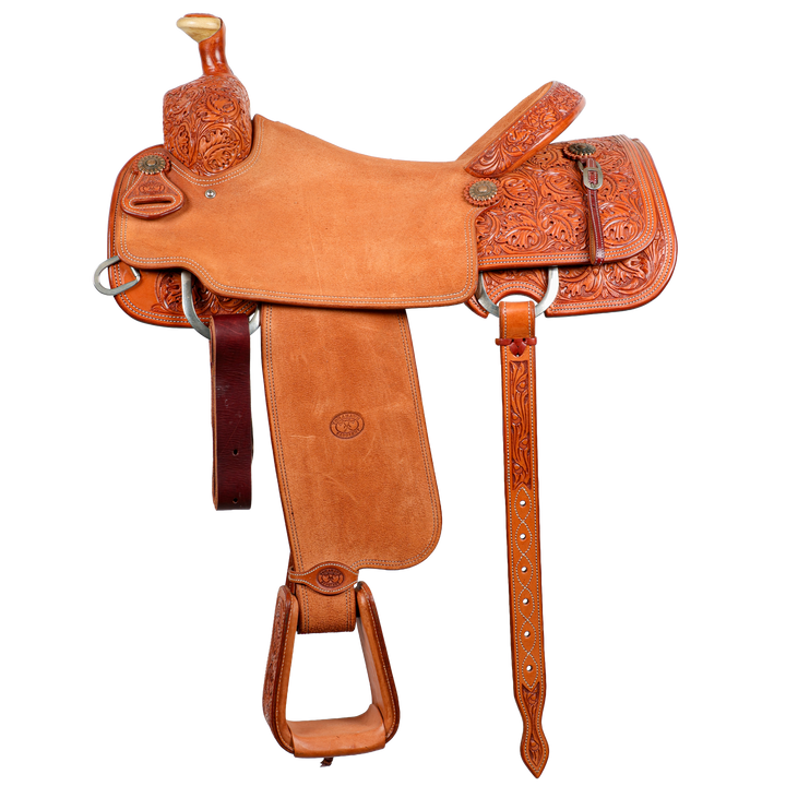 Saddle 16.5 3/4 TOOLED