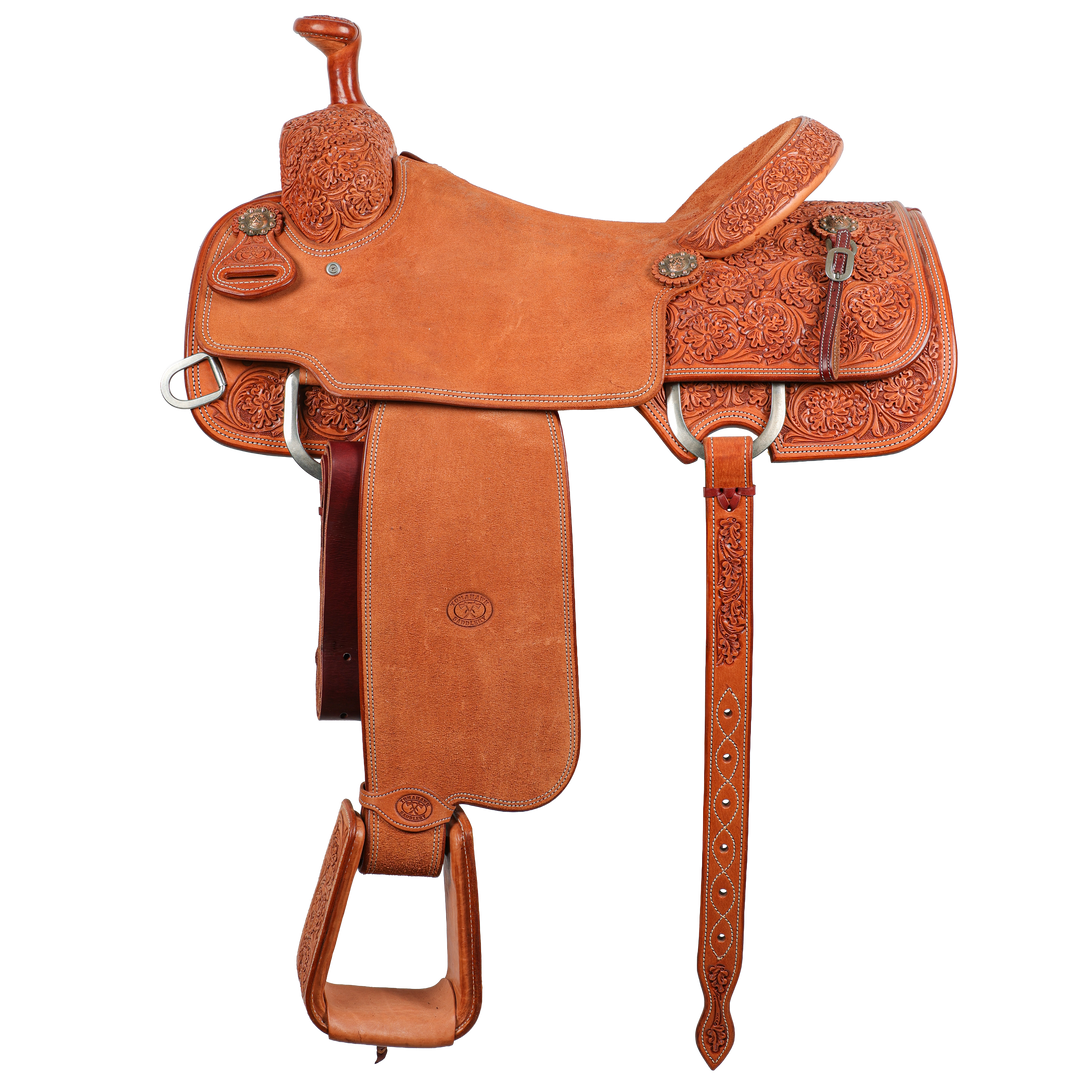 Saddle 16 OLIN YOUNG 3/4 TOOLED