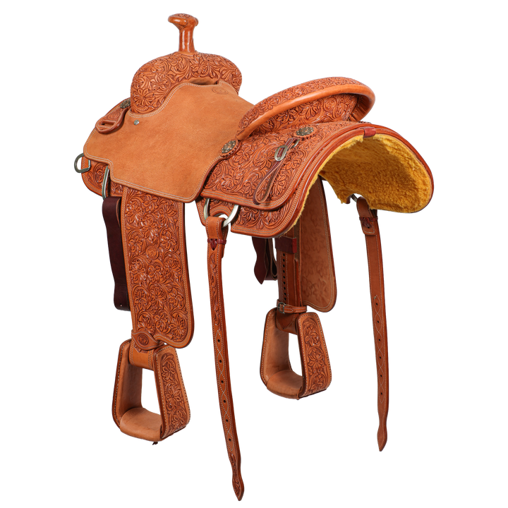 Saddle 16 OLIN YOUNG 7/8 TOOLED