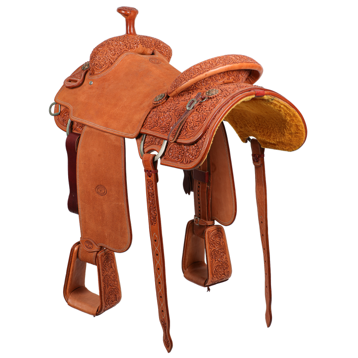 Saddle 16 OLIN YOUNG 3/4 TOOLED