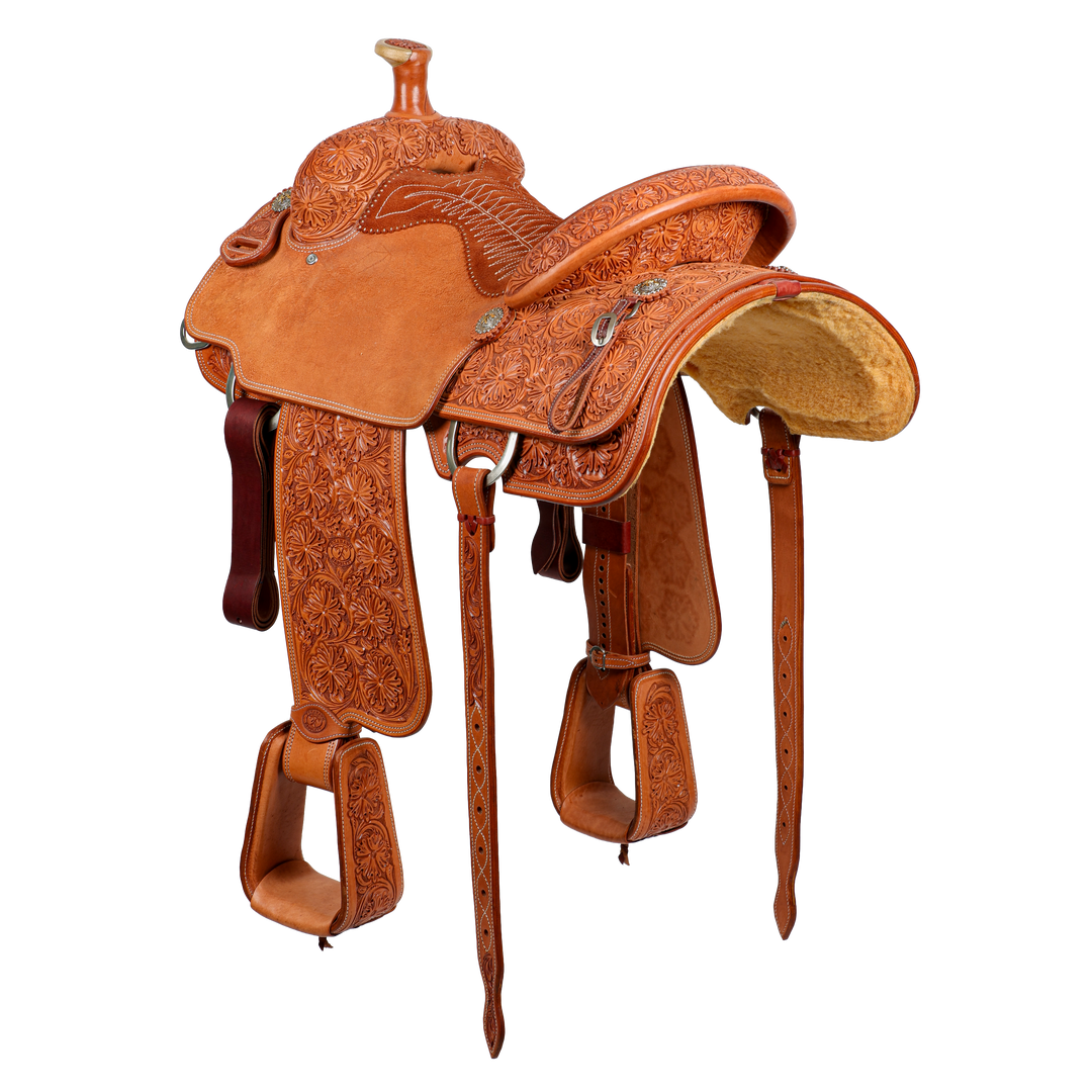 Saddle 15.5 7/8 TOOLED