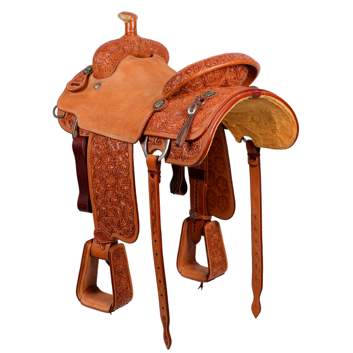 Saddle 15.5 CT 7/8 TOOLED