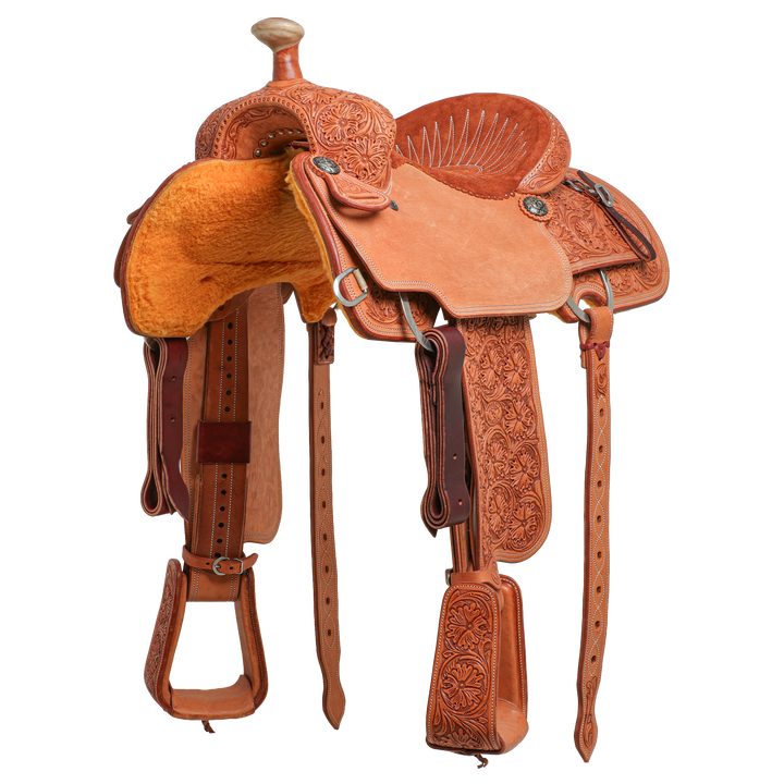 Saddle 15 CT 7/8 TOOLED