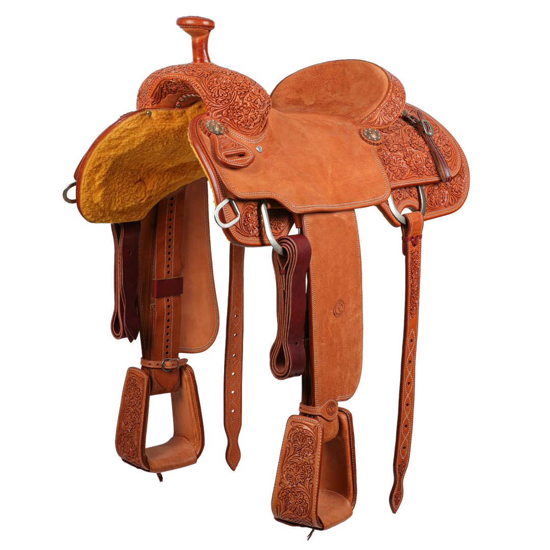 Saddle 16 OLIN YOUNG 3/4 TOOLED