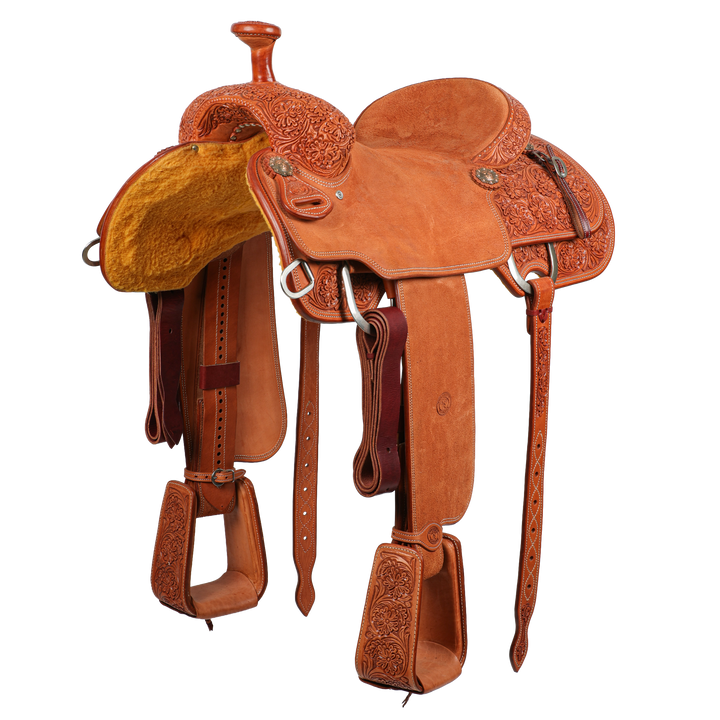 Saddle 16 OLIN YOUNG 3/4 TOOLED