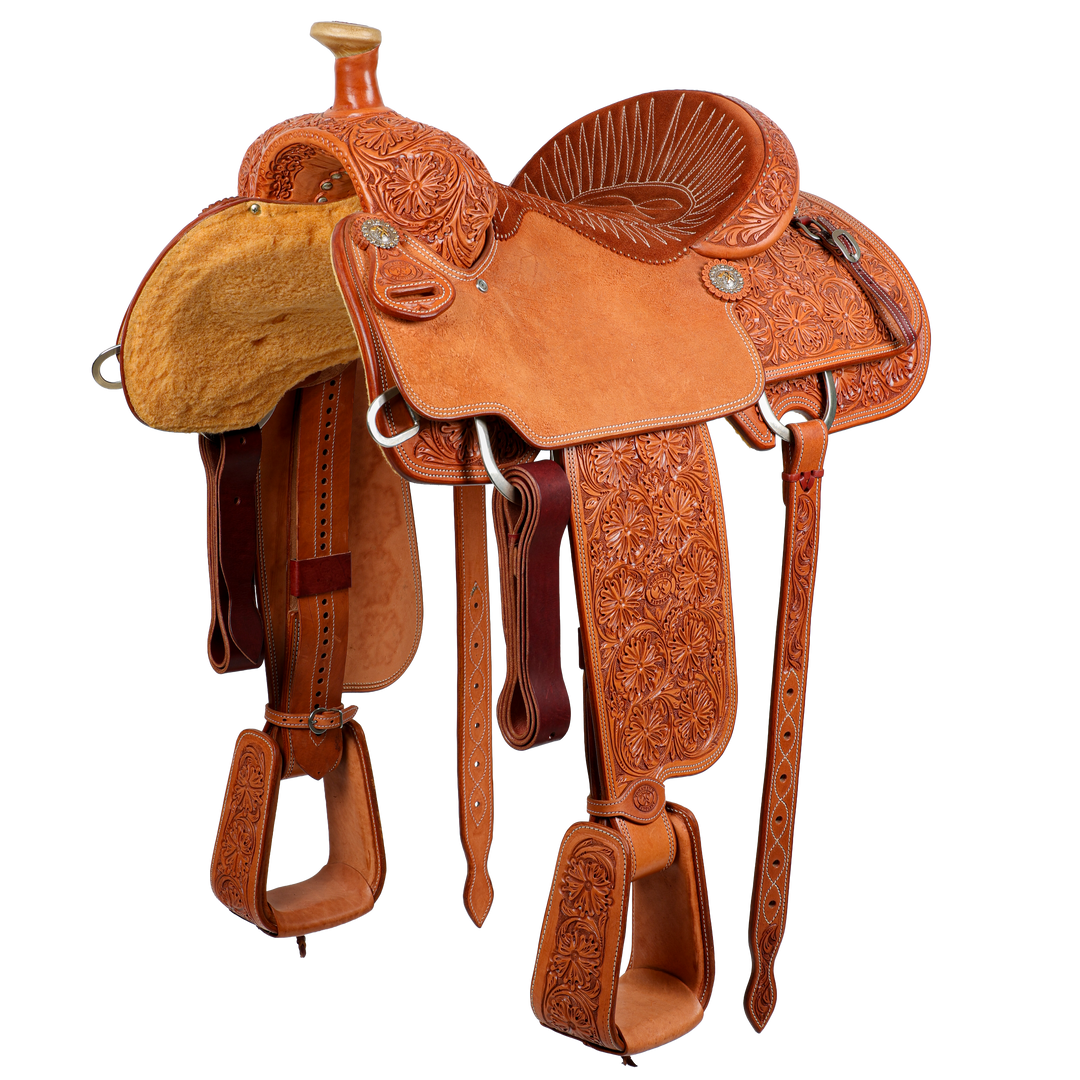 Saddle 15.5 7/8 TOOLED
