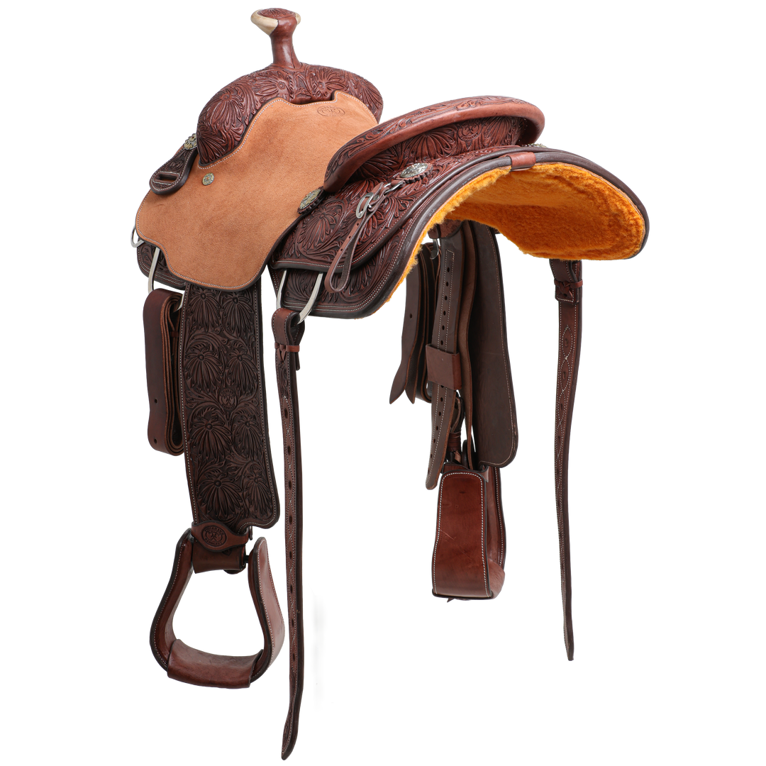 Saddle 15 TMK ELITE 7/8 TOOLED