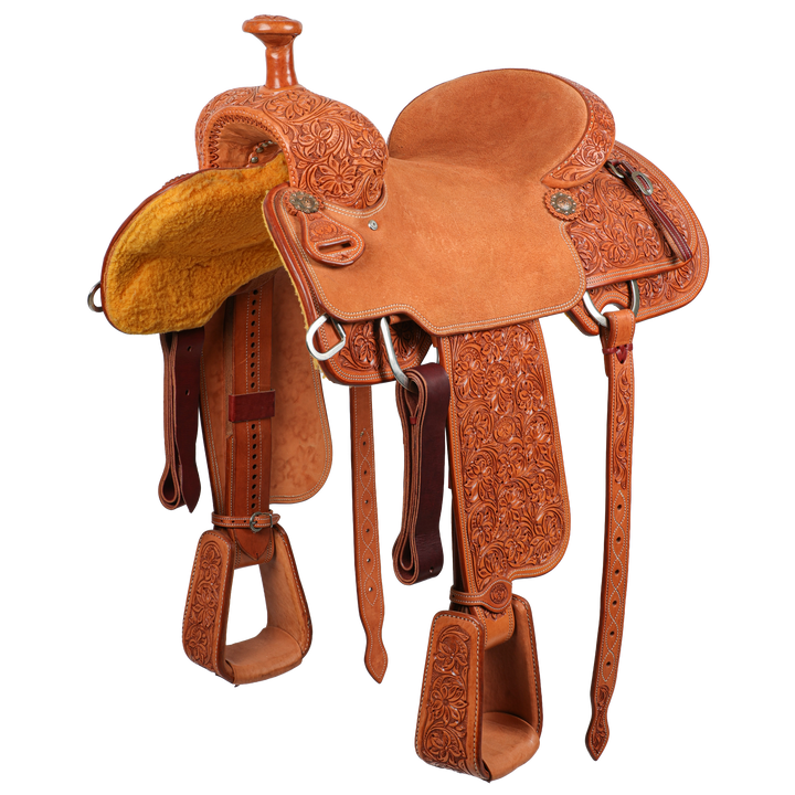 Saddle 16 OLIN YOUNG 7/8 TOOLED