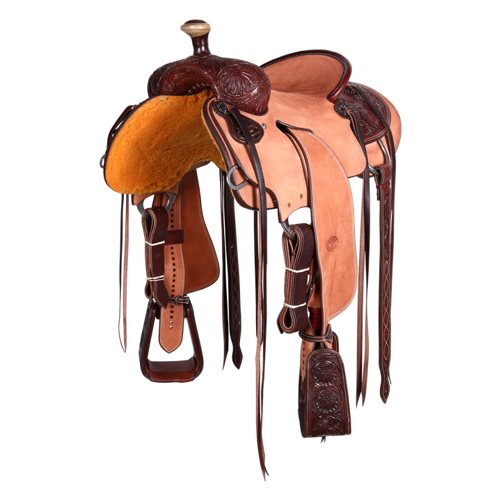 Saddle 15 COWBOY 1/2 Tooled