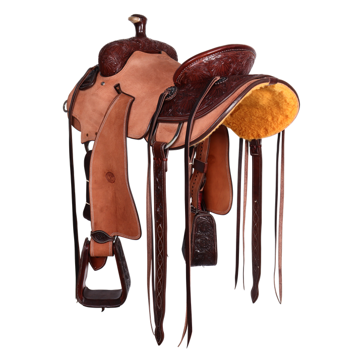 Saddle 15 COWBOY 1/2 Tooled