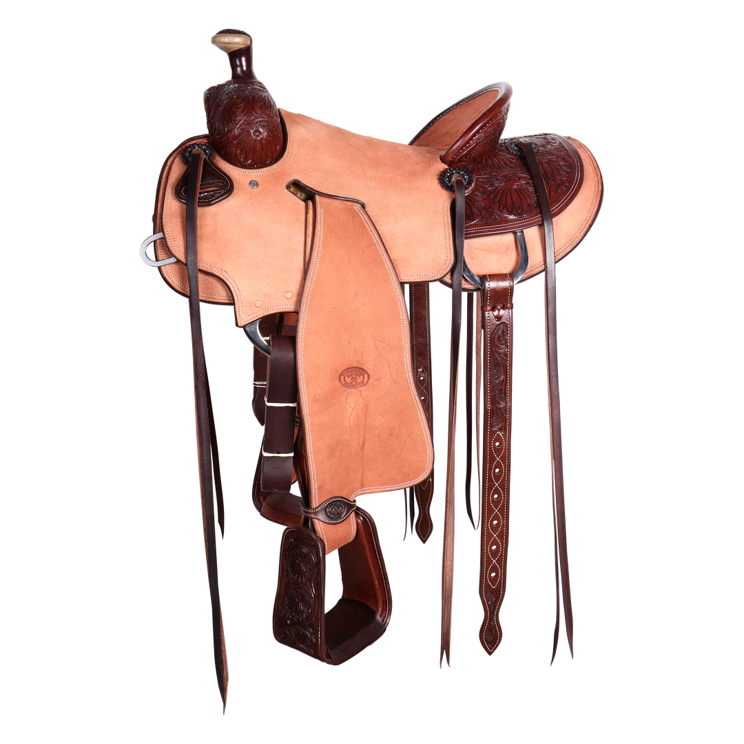 Saddle 15 COWBOY 1/2 Tooled