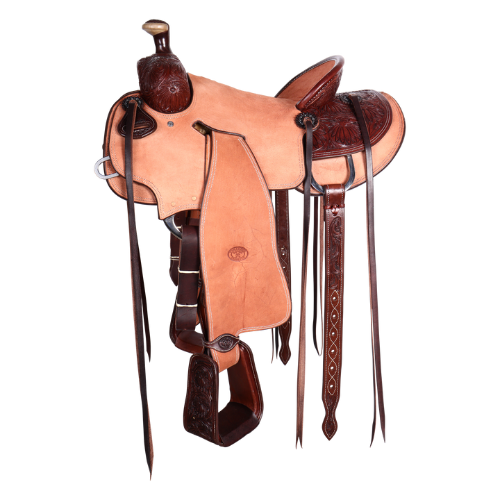 Saddle 15 COWBOY 1/2 Tooled