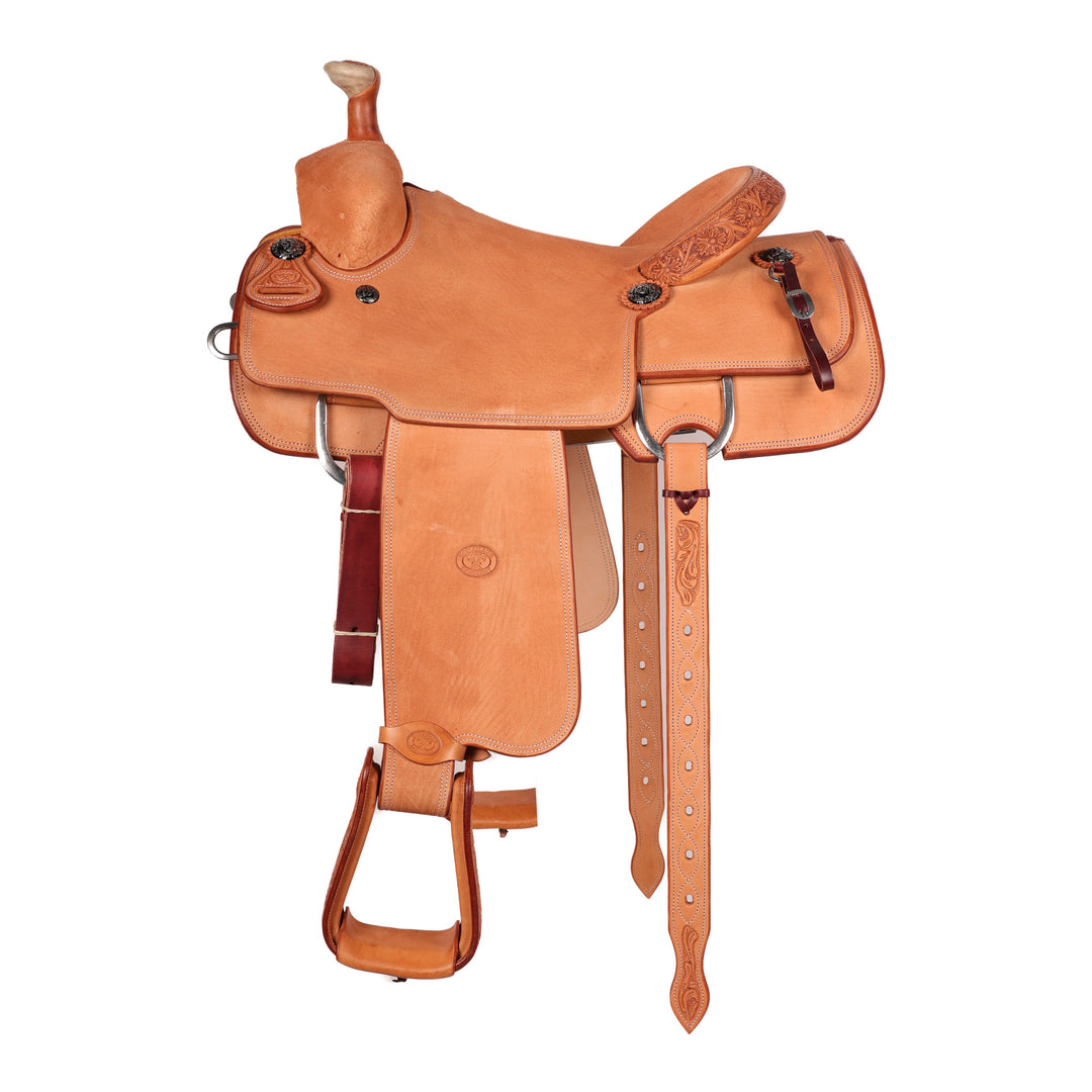 Saddle 13.5 OLIN YOUNG Rough Out