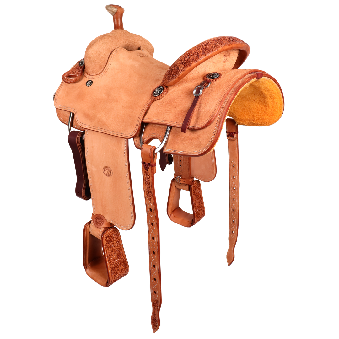 Saddle 15.5 BH ROUGH OUT