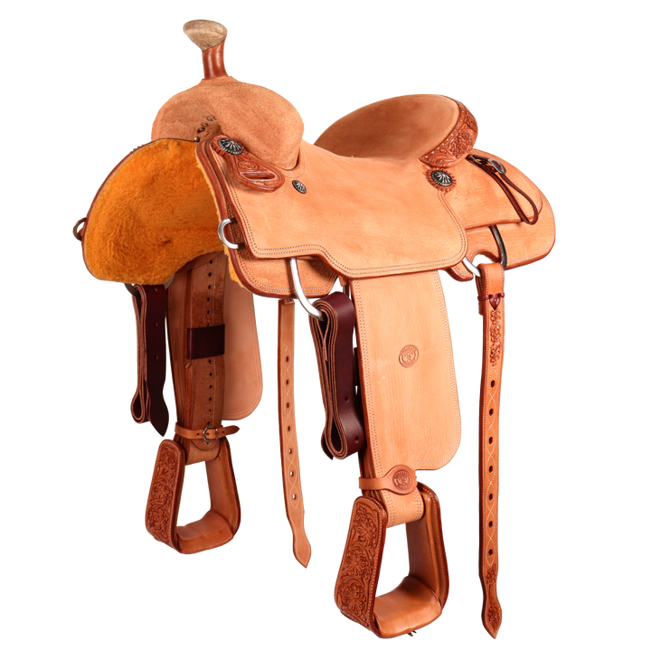 Saddle 15.5 BH ROUGH OUT