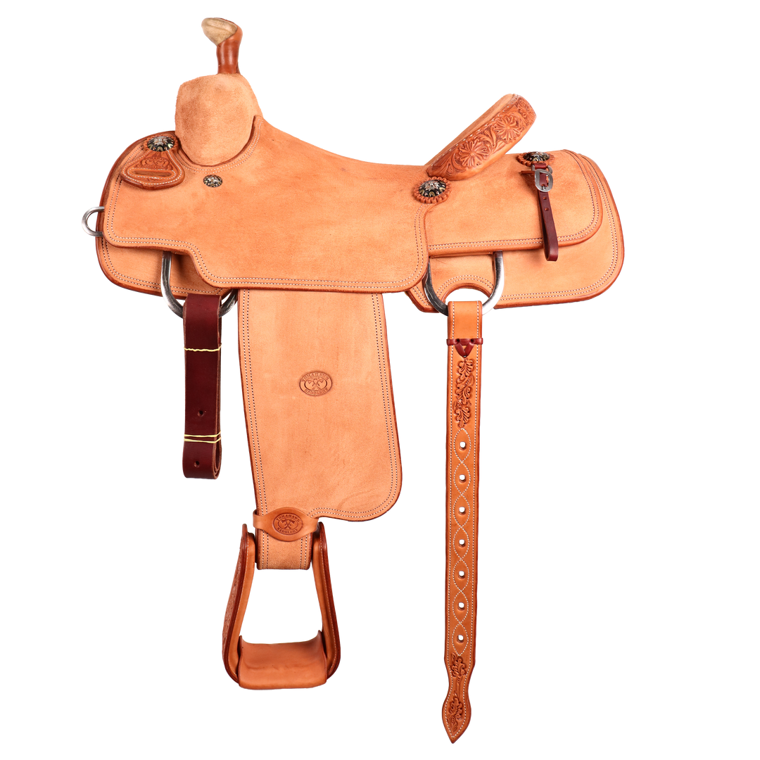 Saddle 15 OLIN YOUNG ROUGH OUT