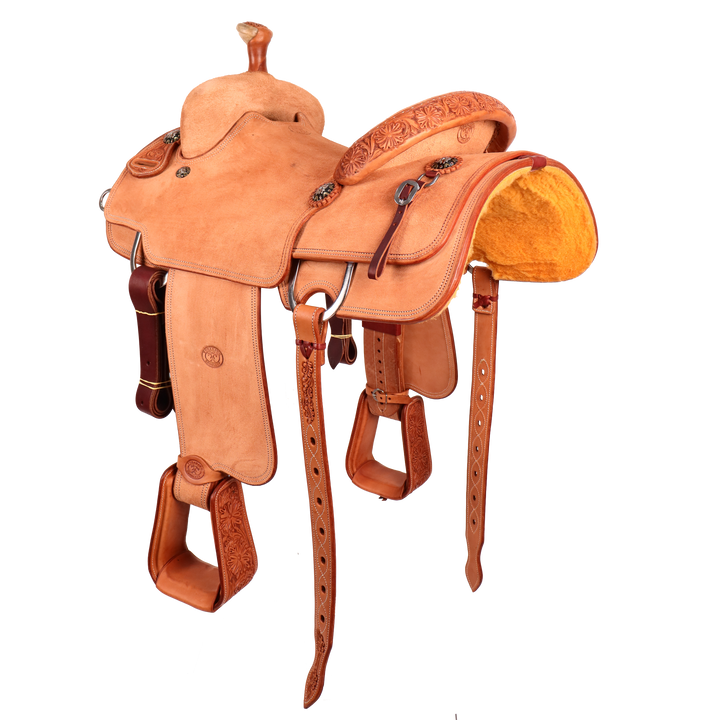 Saddle 15 OLIN YOUNG ROUGH OUT