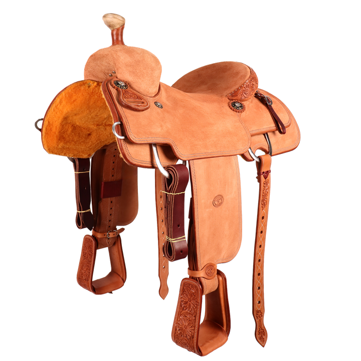 Saddle 15 OLIN YOUNG ROUGH OUT