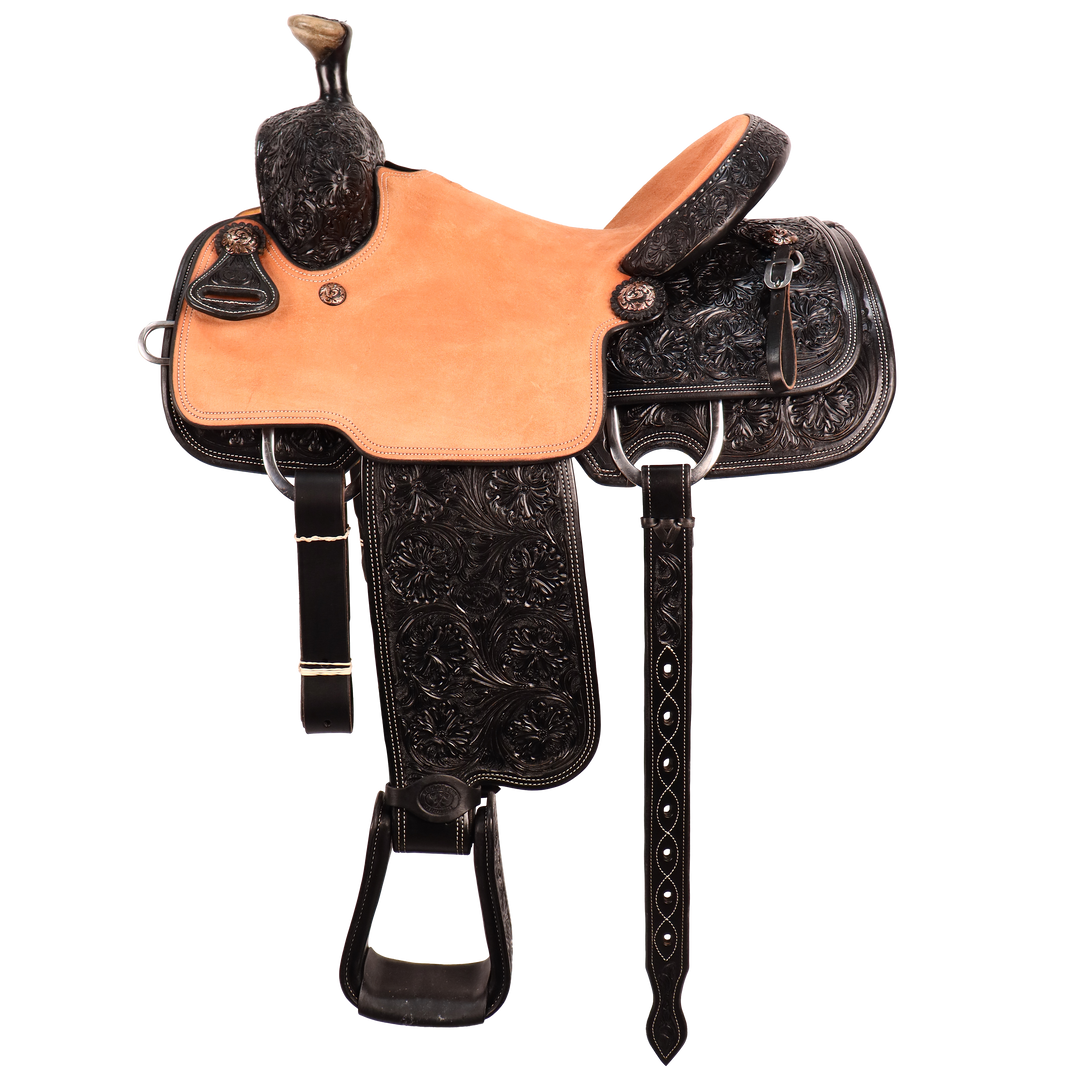Saddle 14.5 OLIN YOUNG 7/8 TOOLED