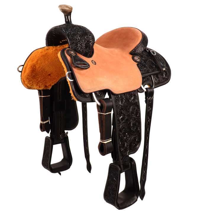 Saddle 14.5 OLIN YOUNG 7/8 TOOLED