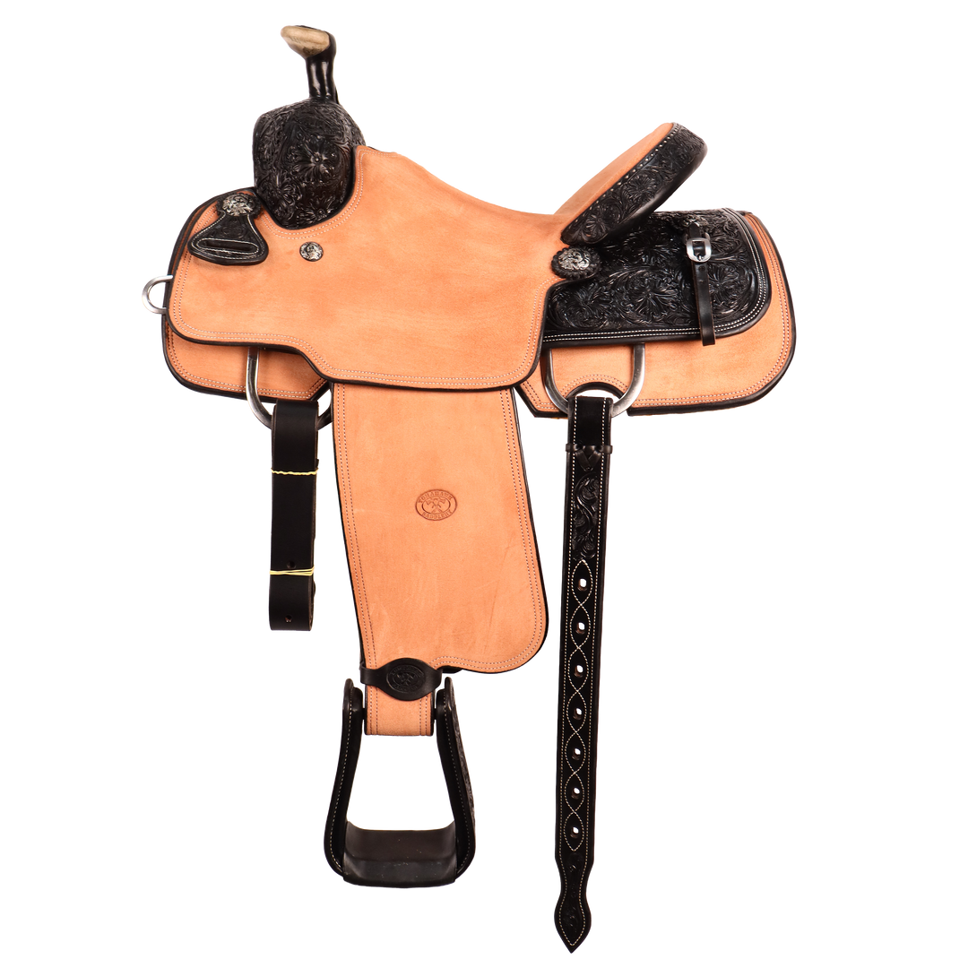 Saddle 14.5 OLIN YOUNG 1/2 TOOLED