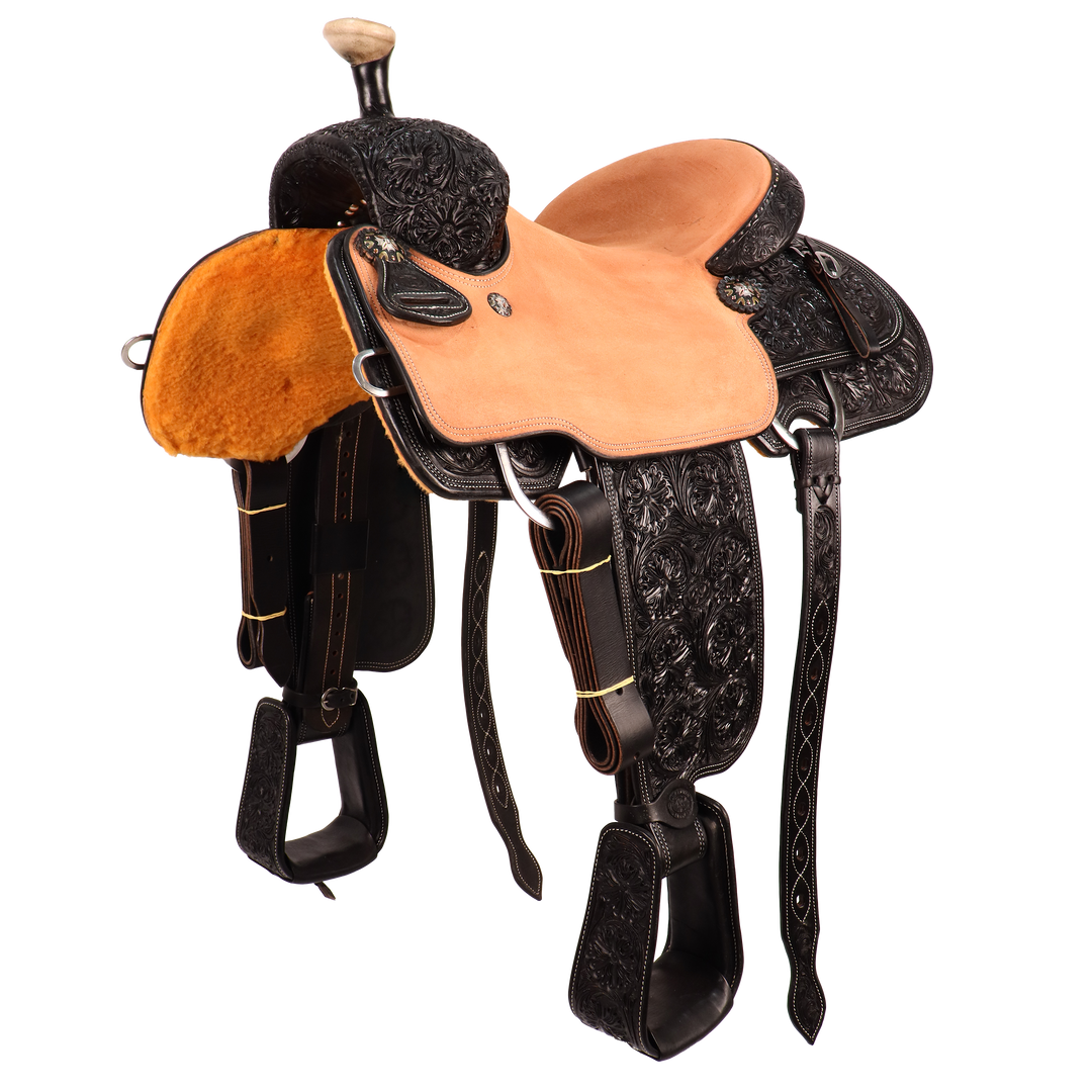 Saddle 15 OLIN YOUNG 7/8 TOOLED