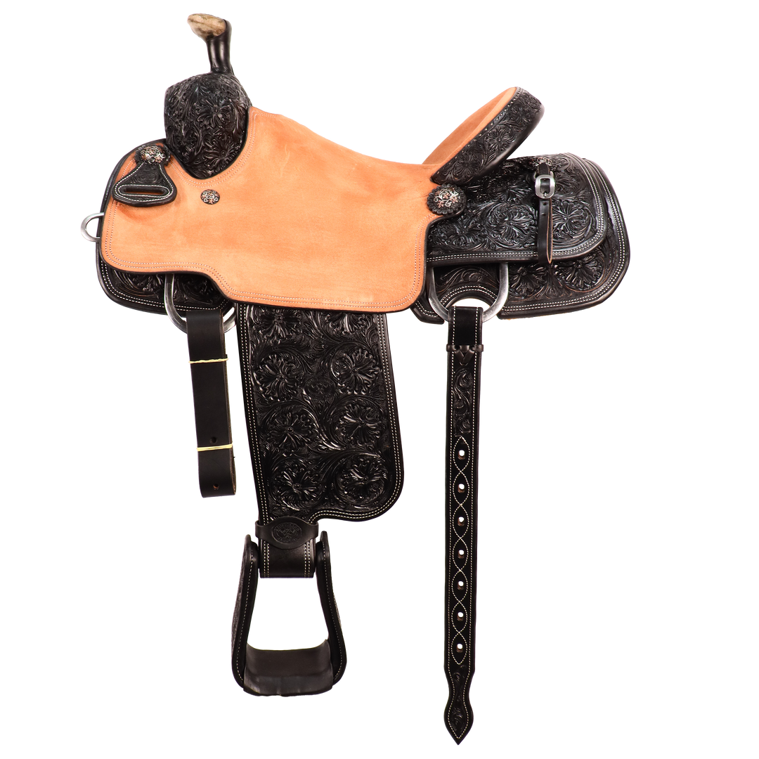 Saddle 15.5 OLIN YOUNG 7/8 TOOLED
