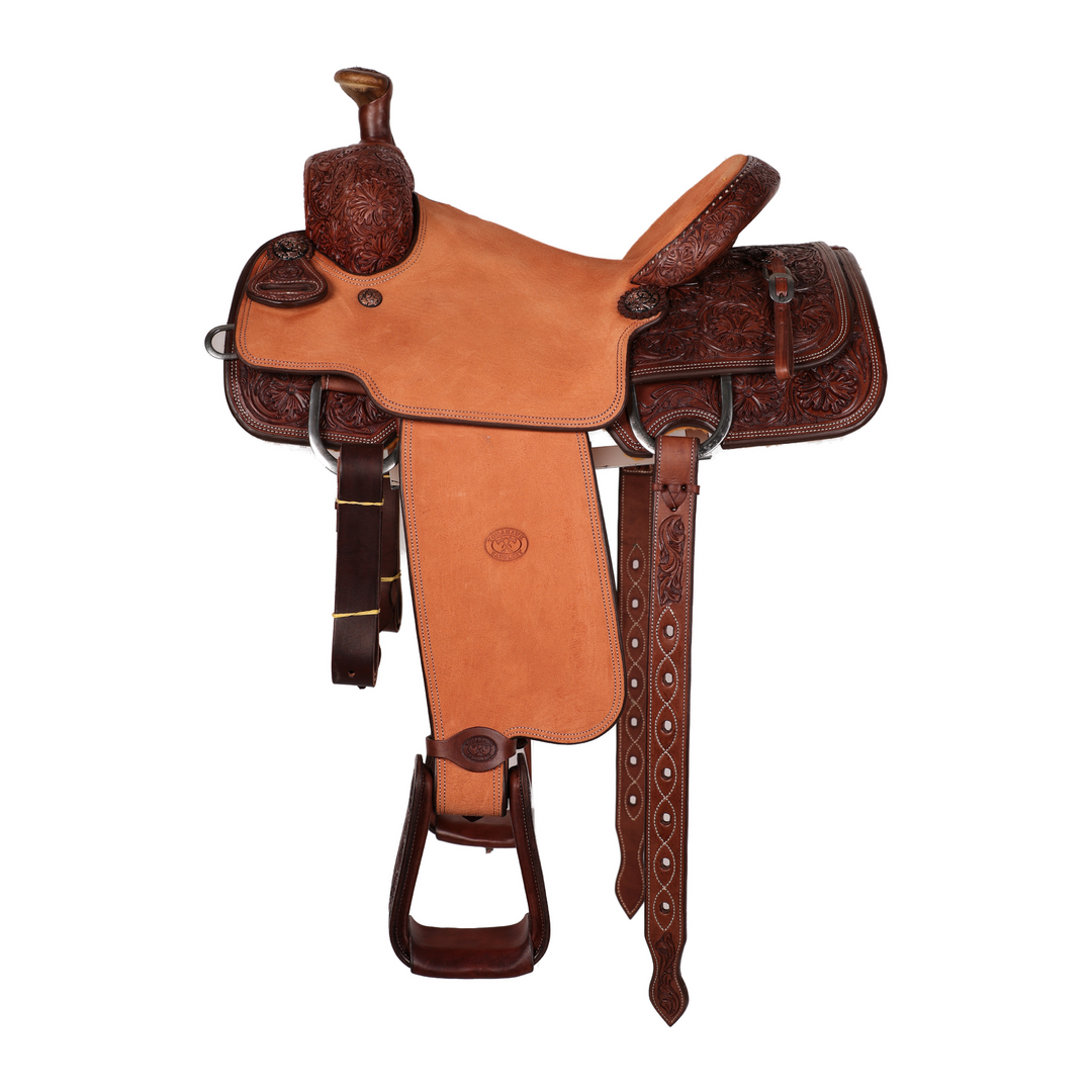 Saddle 14 OLIN YOUNG 3/4 Tooled
