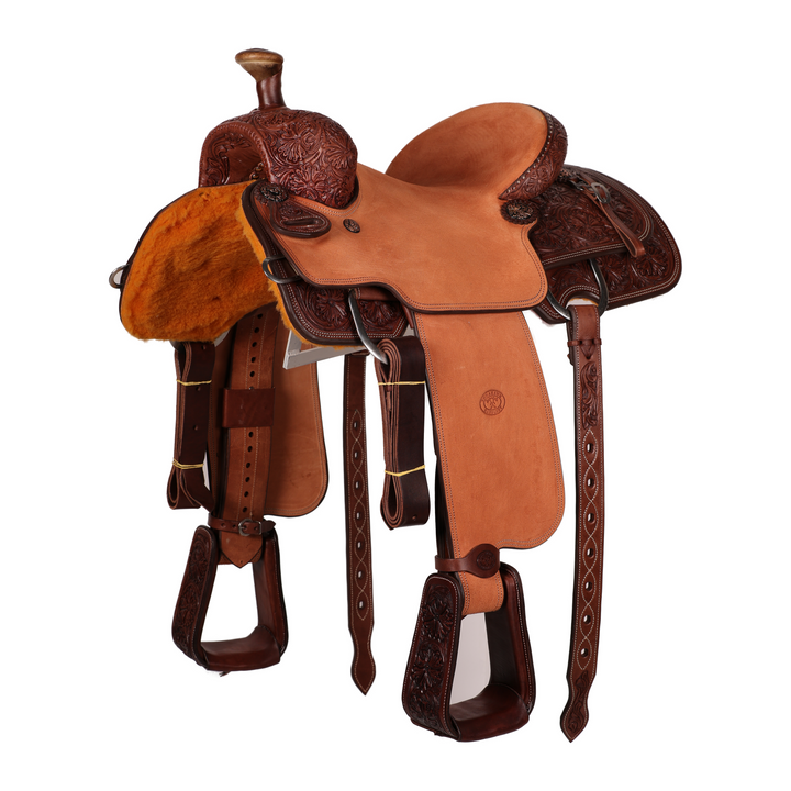 Saddle 14 OLIN YOUNG 3/4 Tooled