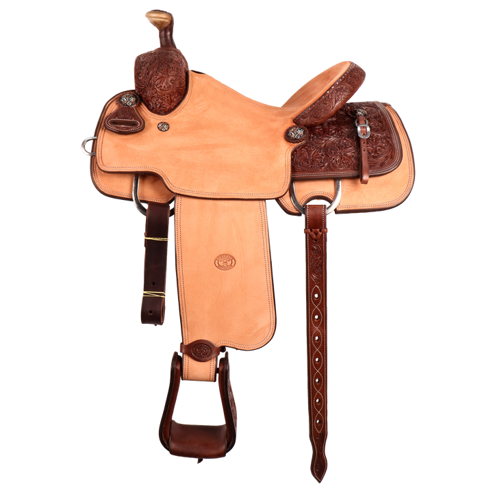 Saddle 14.5 OLIN YOUNG 1/2 TOOLED