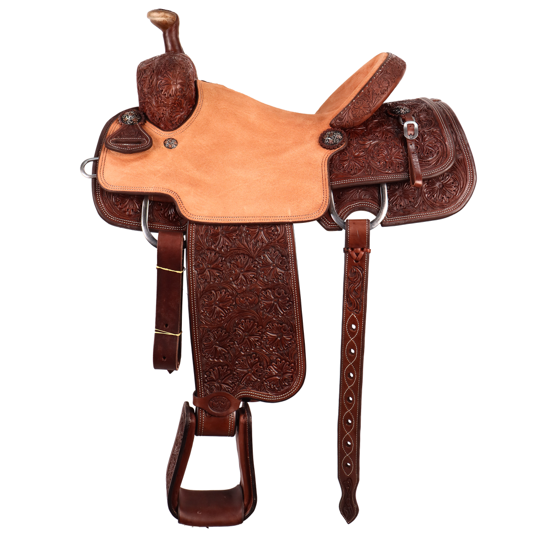 Saddle 15 OLIN YOUNG 7/8 TOOLED