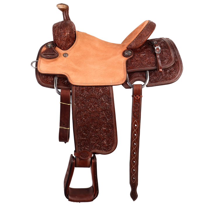Saddle 15 OLIN YOUNG 7/8 TOOLED