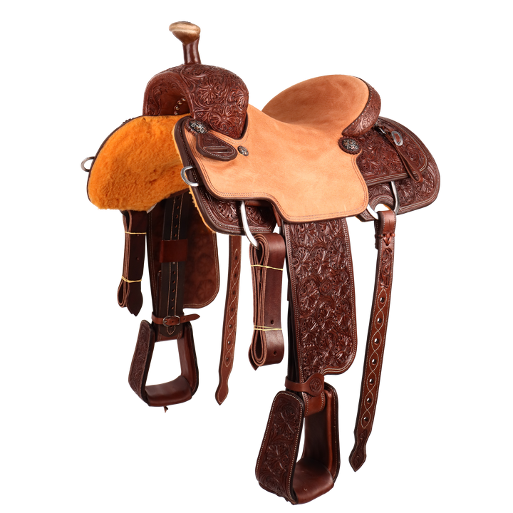 Saddle 15 OLIN YOUNG 7/8 TOOLED