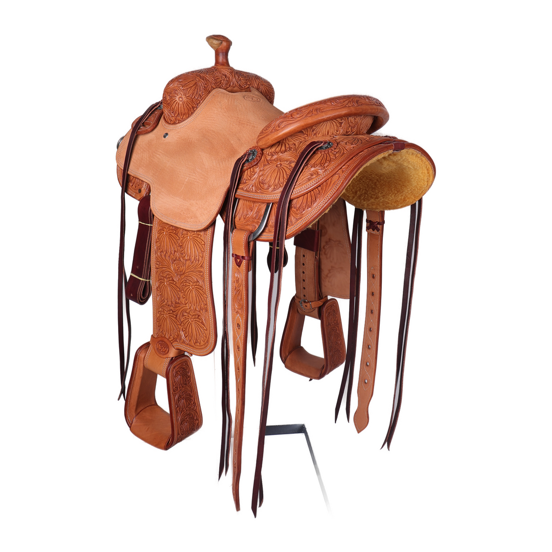 Saddle 14 COWBOY 7/8 Tooled