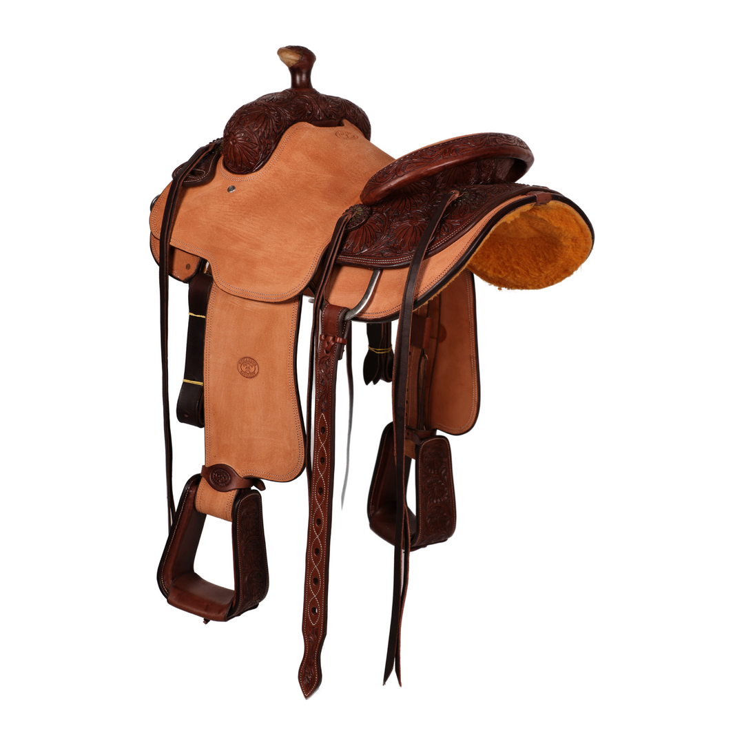 Saddle 14 COWBOY 1/2 Tooled