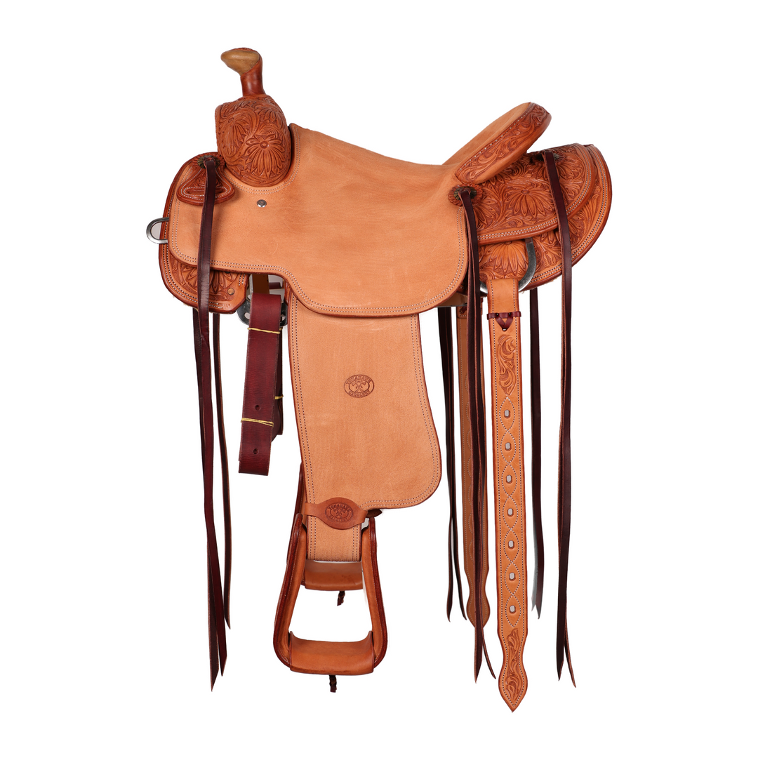 Saddle 15 COWBOY 1/2 Tooled