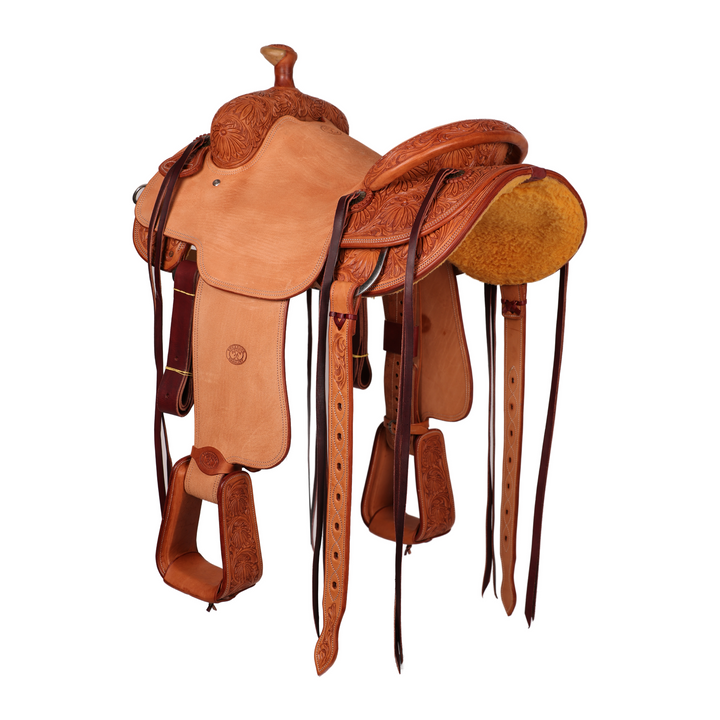 Saddle 15 COWBOY 1/2 Tooled