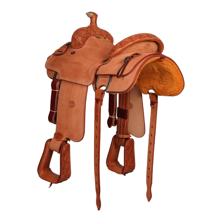 Saddle 14 CT Rough Out Tooled