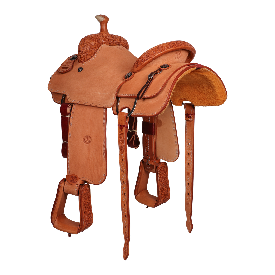 Saddle 15 OLIN YOUNG Rough Out Tooled