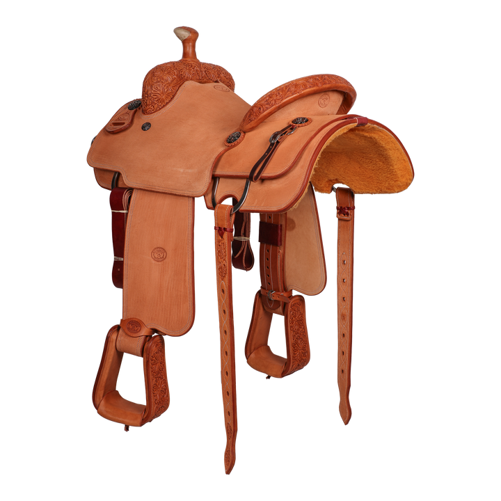 Saddle 15 OLIN YOUNG Rough Out Tooled