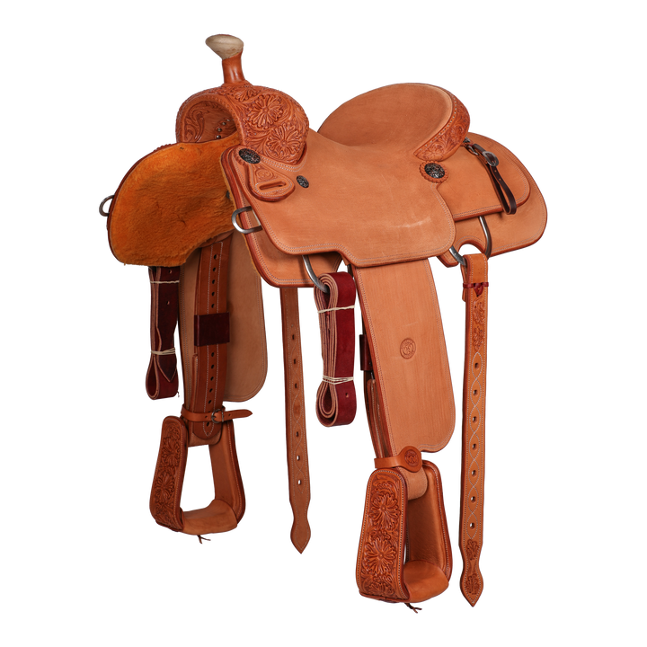 Saddle 15 OLIN YOUNG Rough Out Tooled