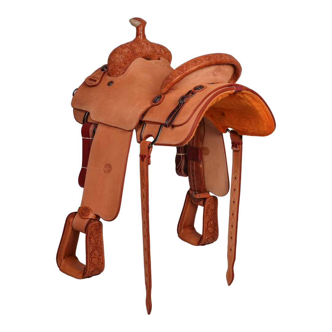Saddle 14 CT Rough Out Tooled