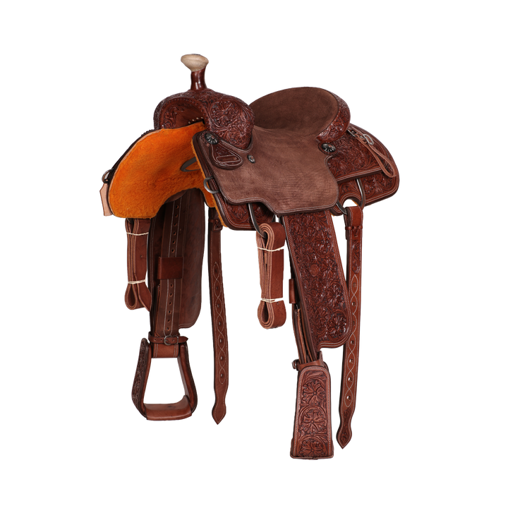 Saddle 14 OLIN YOUNG 7/8 TOOLED