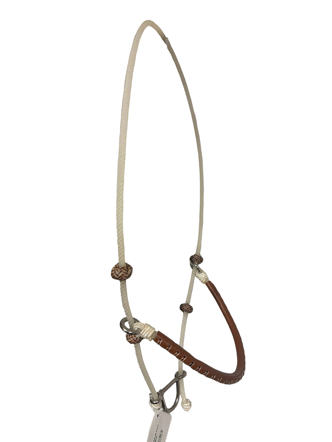 Leather Covered Rope Tiedown